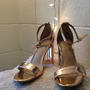 Ankle Strap Heel Rose Gold (8)